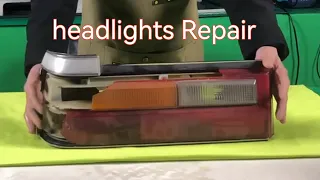 Car tail light repairing with techniques