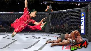 Mike Tyson vs. Queen Kung Fu (EA sports UFC 4)