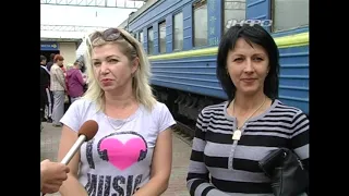 18.07.2013 р. Від"їзд до дитячого табору відпочинку "Молода гвардія".