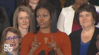 Michelle Obama: 'I hope I've made you proud'