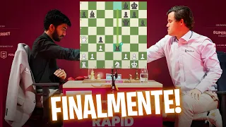 Magnus Carlsen e Gukesh FINALMENTE se enfrentam! Superbet Poland Rapid & Blitz 2024