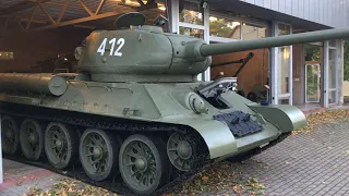Т-34 музей Свенте в Латвии