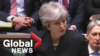 Brexit: May briefs UK lawmakers on extension