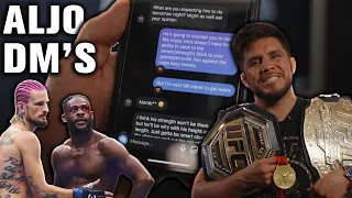 LEAKED DM's: Henry Cejudo WARNED Aljo About Sean O'Malley Gameplan Before UFC 292!