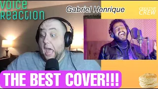 THE BEST!! Gabriel Henrique "Don't Stop Believin" | Voice Teacher Reaction