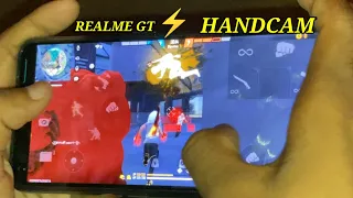 REALME GT 5G 🔥 || HANDCAM  TEST 2 FINGER GAMEPLAY || FREE FIRE  #s108ff #realmegt