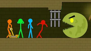 Red and Blue , Stickman Animation - Part 8