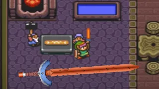 The Legend of Zelda - a Link to the Past - How to get the tempered sword (lv3) using Titans Mitt