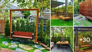 30 Garden Seating Ideas, Private Relaxing Corner