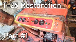 T-25 ''Vladimirec'' restoration | New dashboard | part #1