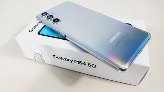 Samsung Galaxy M54 5G Aesthetic Unboxing | PUBG, Free Fire, Genshin Impact