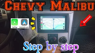 2008-2012 Chevrolet Malibu How to remove the radio Install apple carplay android auto Metra kit