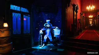 Hatbox Ghost in the Haunted Mansion at Walt Disney World's Magic Kingdom