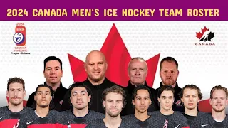 Team Canada Roster | 2024 IIHF Ice Hockey World Championship | #CA #MensWorlds