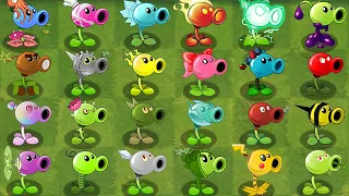 All Peas Plants Power-Up! in Plants Vs Zombies 2