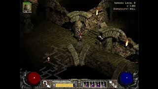 Diablo 2 Classic 1.06 Amazon Hell part 2 ( Act 2 Questing  1/2 )