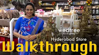 Wedtree's Hyderabad Store Full Walk Through | Wedtree @ Hyderabad 08 May 2023