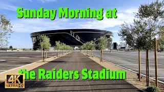 Sunday Morning at the Raiders Stadium