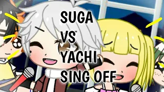 Suga vs Yachi sing off! || Gacha club|| Haikyuu Gacha~