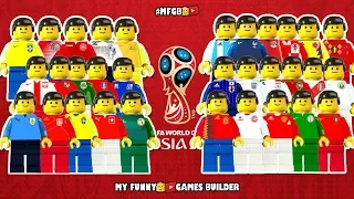 2018 FIFA World Cup • Russia 2018 Preview in Lego Football Film Animation