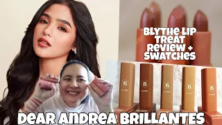 DEAR ANDREA BRILLANTES, Blythe Lip Treat Review+Swatches