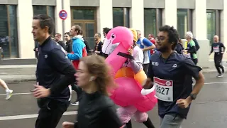 Berliner Firmenlauf Rennen 24 April 2024 viele Teilnehmer