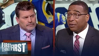 Mark Schlereth agrees with Belichick's comments on Rams' Aaron Donald | NFL | FIRST THINGS FIRST