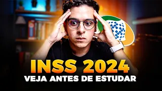 CONCURSO INSS 2024 l ASSISTA ANTES DE ESTUDAR