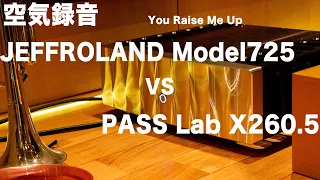 【空気録音】JEFFROLAND Model725 VS PASS Lab X260.5 You Raise Me Up女性ボーカル 2/3