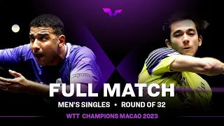 FULL MATCH | Hugo CALDERANO vs Omar ASSAR | MS R32 | #WTTMacao 2023