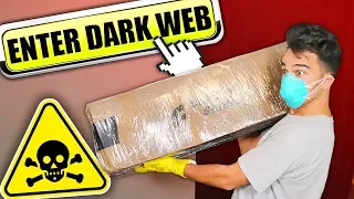 I Bought a Mystery Box from Dark Web & It Goes TERRIBLY WRONG! Deep Web 3AM Challenge!