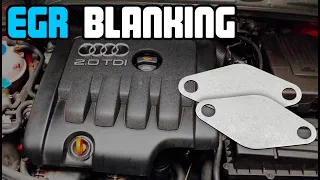 EGR Blanking + EGR Cooler Delete on Audi A3 2.0 TDi