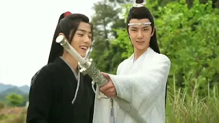 [ENG SUB] Xiao Zhan and Wang Yibo from The Untamed BTS