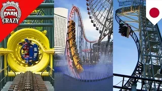 10 CRAZY Japanese Roller Coasters