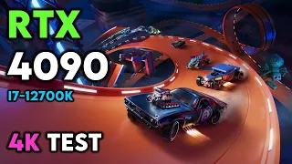 Hot Wheels: Unleashed | RTX 4090 + i7-12700K | Ultra Settings [4K TEST]