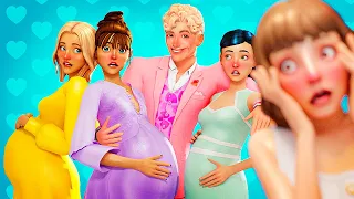 SIMS 4 😱👶 Husband Made The Whole Town Pregnant