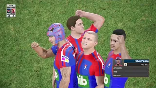 Round 8 Knights vs Roosters(2021 nrl season)