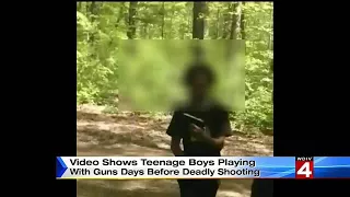 Video shows teenage boys playing with guns before deadly shooting