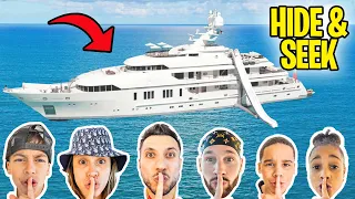 HIDE & SEEK on a 30 Million Dollar YACHT! 😱 | The Royalty Family