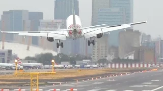 Crosswind Landings at London City Airport