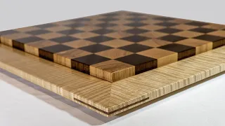 How I made two Regulation Size End Grain Chess Boards