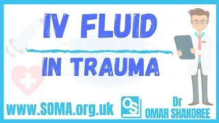 IV Fluids in Major Trauma patient in 1 minute || ATLS || Hypovolaemic shock || types adminstration