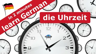 Es ist 5 vor 12 - Die Uhrzeit auf Deutsch | Telling time in German