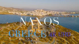 NAXOS, Greece by Drone 4K UHD, 2022