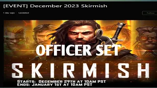 War Commander: Skirmish Officer Set First try...(2 mins repair time)