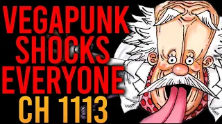 VEGAPUNK'S MESSAGE TO THE WORLD IS..... | One Piece Manga Chapter 1113