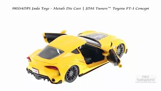 98554DP1 JADA Toys - JDM Tuners | Toyota FT-1 Concept 1/24 scale