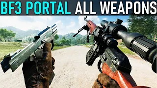 Battlefield 3 Portal - All Weapons   [BF2042 PORTAL MODE]