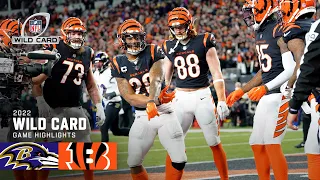 Baltimore Ravens vs. Cincinnati Bengals | 2022 Super Wildcard Weekend Game Highlights