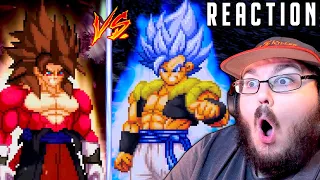 [What-If] Xeno Vegito VS Gogeta (Limit-Breaker SSJ4 / Super Saiyan Blue Evolution Kaioken) REACTION!